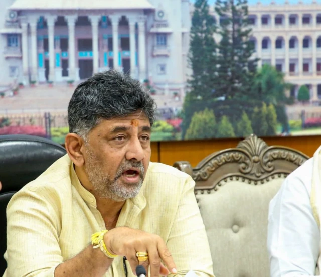 कर्नाटक के डिप्टी सीएम डीके शिवकुमार