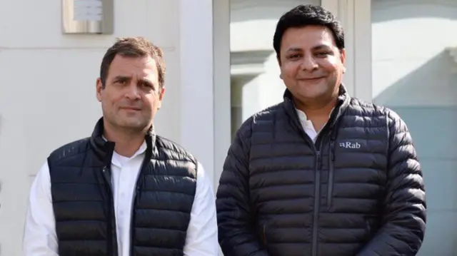 सुधीर शर्मा राहुल गांधी के साथ (फाइल फोटो)