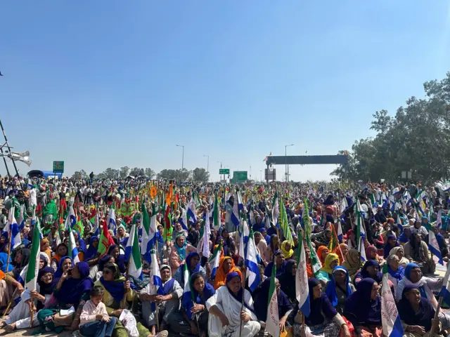 8 मार्च को अंतरराष्ट्रीय महिला दिवस पर हरियाणा-पंजाब से बड़ी संख्या में महिलाएं शंभू और खनौरी मोर्चों पर पहुंची.