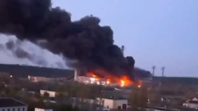 Пожар на Трипольской ТЭС