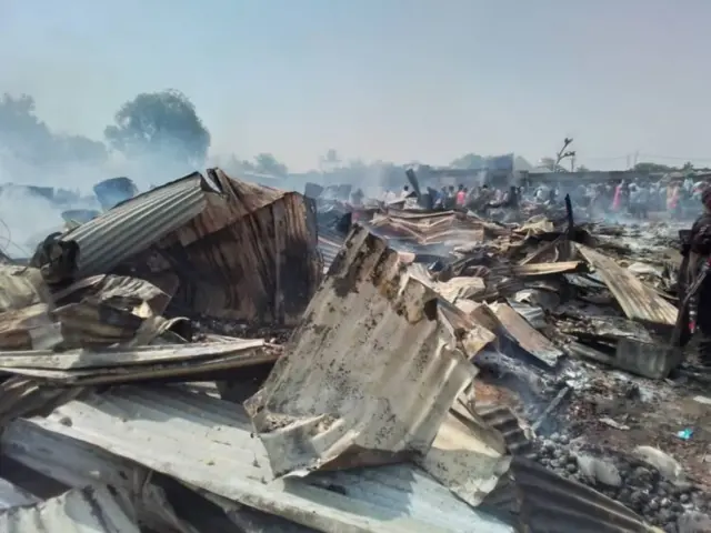 Gobara a kasuwar Yola