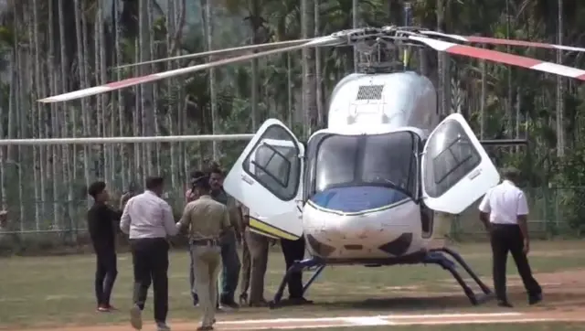 ராகுல் காந்தி ஹெலிகாப்டர் சோதனை