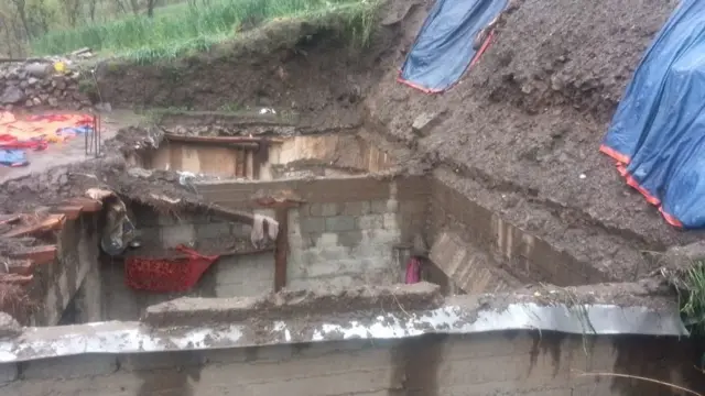 بارشوں سے تباہی