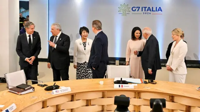 وزیران خارجه گروه هفت