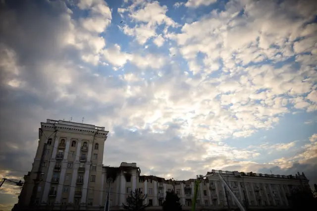 Зеленский на месте удара