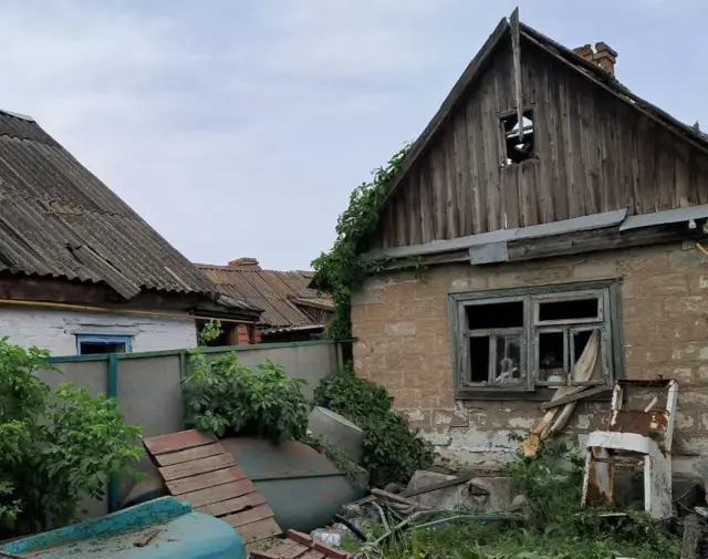 Поврежденные дома