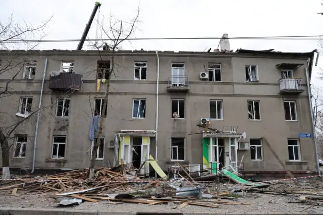 Последствия ударов по Харькову