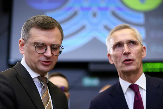 Дмитрий Кулеба и Йенс Столтенберг