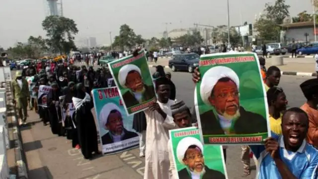 E nwere ọgbaaghara na Kadụna Steeti mgbe ndị uweojii gbara mbọ ikposa ndị otu Islamic Movement of Nigeria