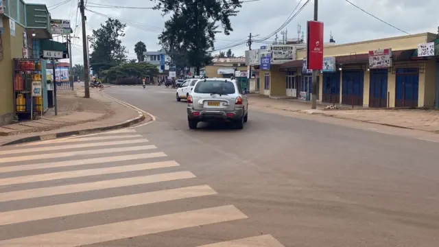 Imodoka n'abantu ni bicye cyane mu mihanda ya Kigali