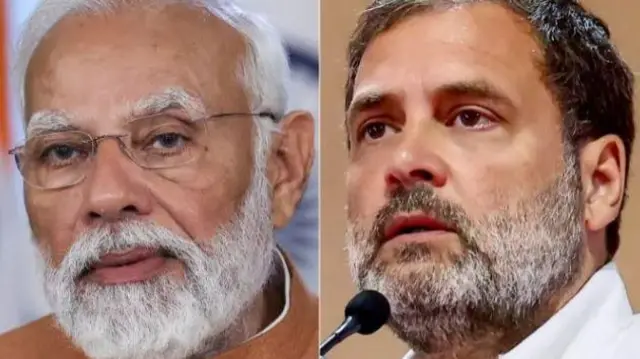 नरेंद्र मोदी आणि राहुल गांधी