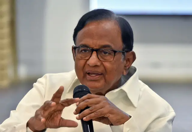 पी चिदंबरम