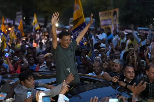 जेल से बाहर आने के बाद अरविंद केजरीवाल