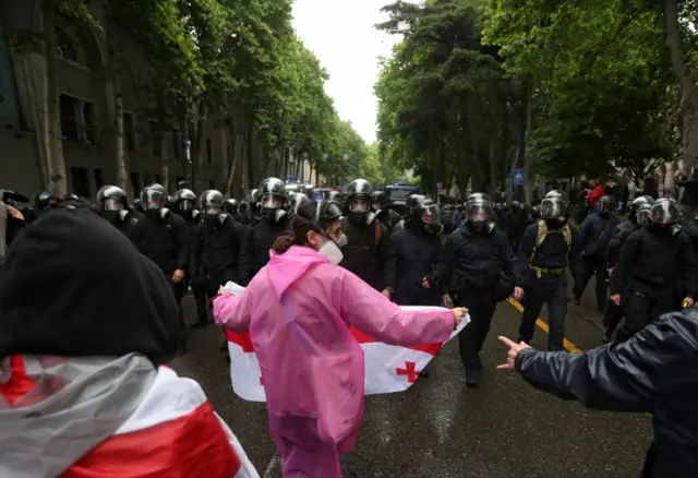Протест в Тбилиси