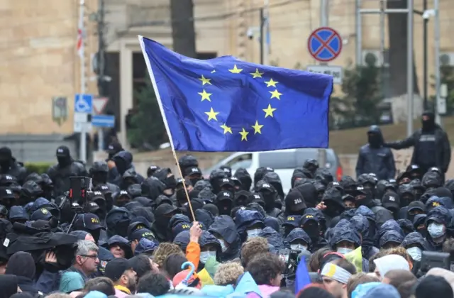 Протест в Тбилиси