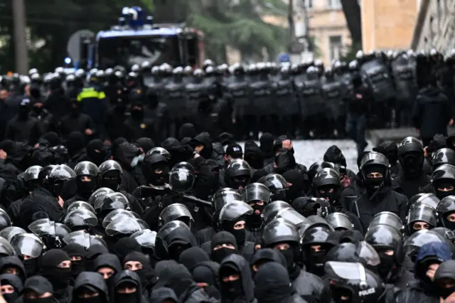 Протесты в Тбилиси