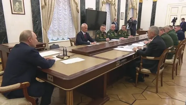 Путин, Белоусов, Шойгу