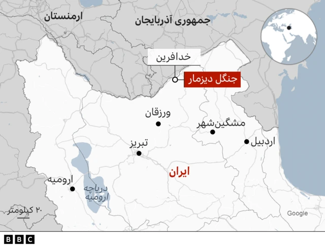 نقشه ایران