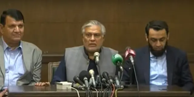 Ishaq Dar Press Conference in Islamabad