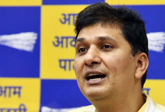 'आप' नेता सौरभ भारद्वाज ने कहा- सीएम केजरीवाल के ड्राइंग रूम में सीसीटीवी कैमरे नहीं हैं