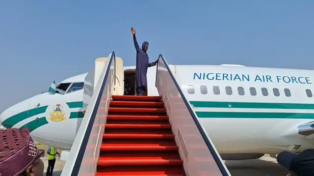 Shugaba Tinubu zai hau jirgin sama