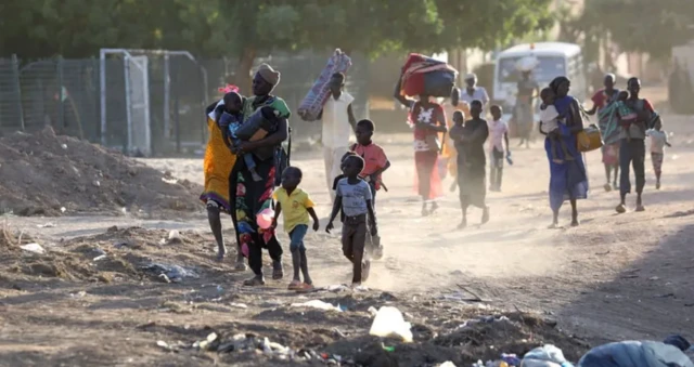 'ƴan gudun hijira a Sudan