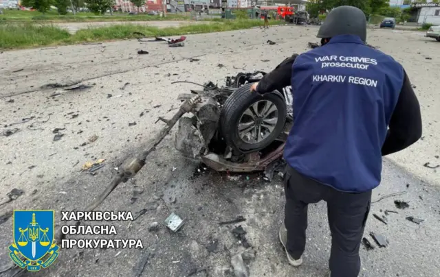 Последствия ударов по Харькову