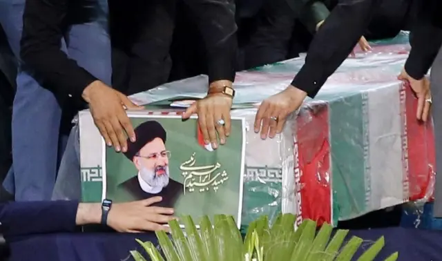 مراسم تشييع الرئيس إبراهيم رئيسي