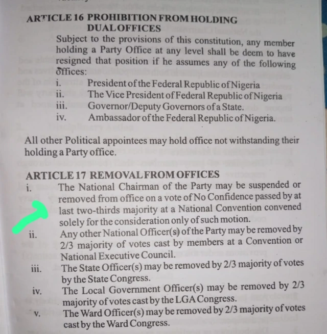 Akwụkwọ iwu Labour Pati