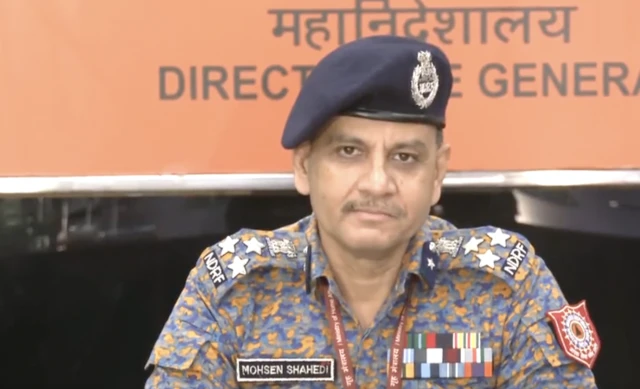 एनडीआरएफ के डीआईजी मोहसिन शाहिदी