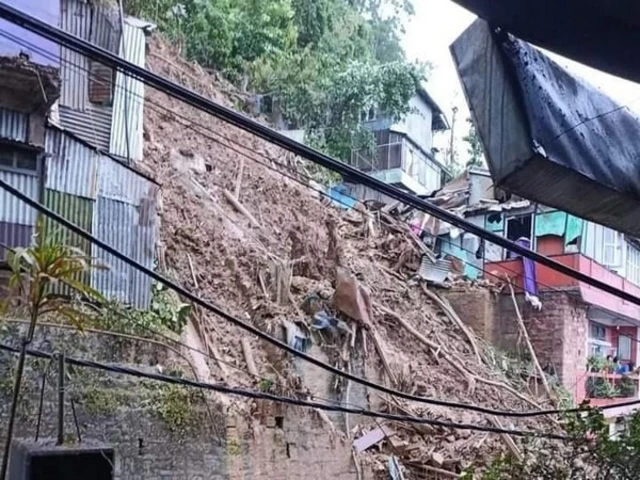 मिज़ोरम में भूस्खलन