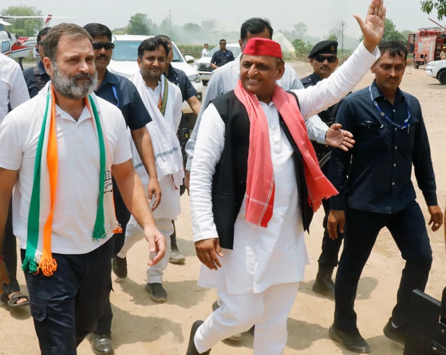 राहुल गांधी-अखिलेश यादव
