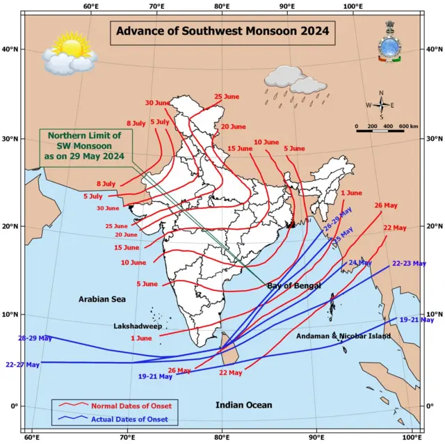 मान्सून आगेकूच