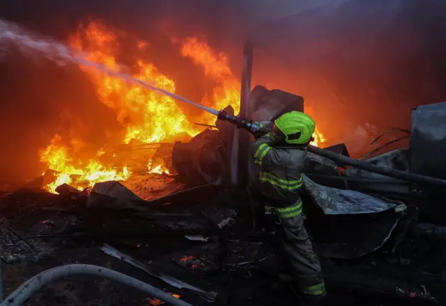 На месте ракетного удара по Харькову
