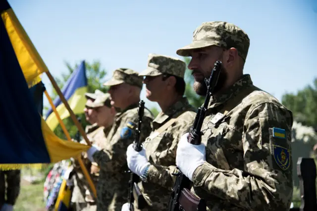 Украинские солдаты