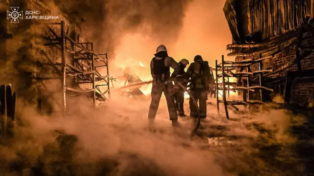 пожар в Харькове