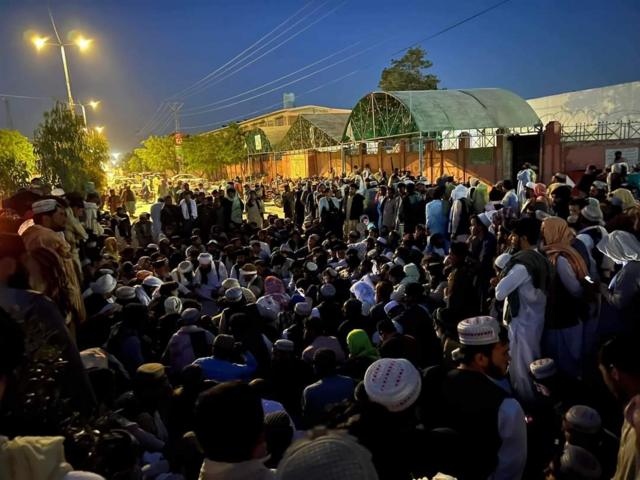 سرحدی شہر چمن میں گزشتہ سال 21 اکتوبر سے ایک احتجاجی دھرنا جاری