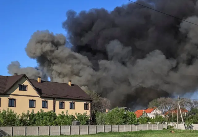 На месте ракетного удара по Харькову