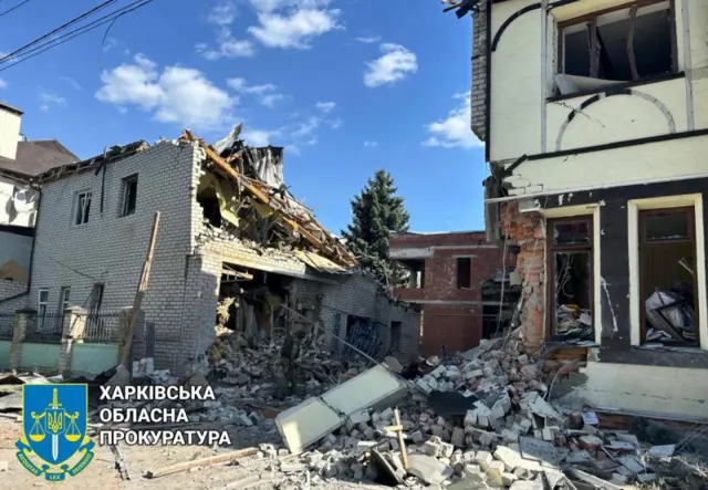 На месте обстрела