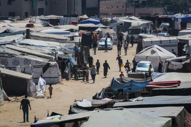 दक्षिणी ग़ज़ा का रफ़ाह शहर