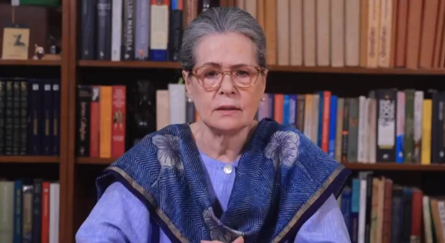कांग्रेस नेता सोनिया गांधी