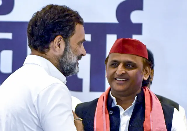 अखिलेश यादव और राहुल गांधी