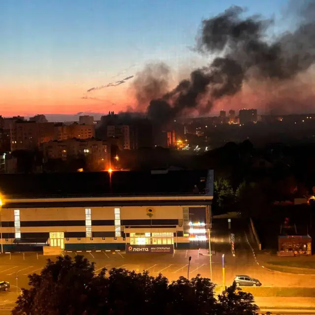 Белгород, пожары