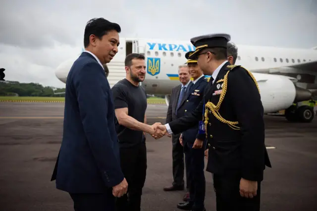 Зеленский в Сингапуре
