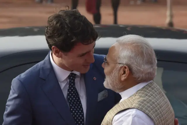 ट्रूडो - मोदी
