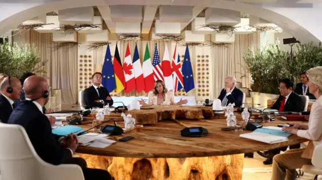 Gaggeessitoota biyyoota G7