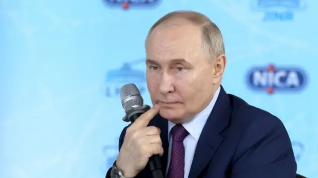 रूस के राष्ट्रपति व्लादिमीर पुतिन