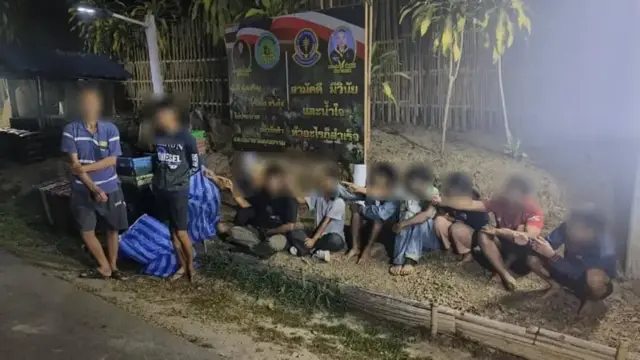 တာ့ခ်ခရိုင်မှာ ၂၀၂၄ ဖေဖော်ဝါရီလအတွင်း ဖမ်းဆီးခံရတဲ့ မြန်မာနိုင်ငံသားတွေ