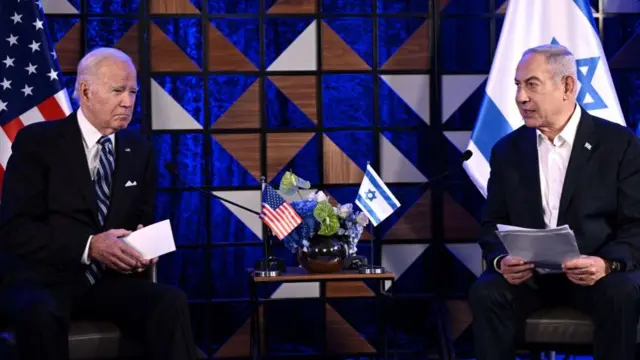 बाइडन और नेतन्याहू