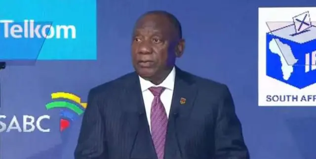 Rais wa Afrika Kusini Cyril Ramaphosa